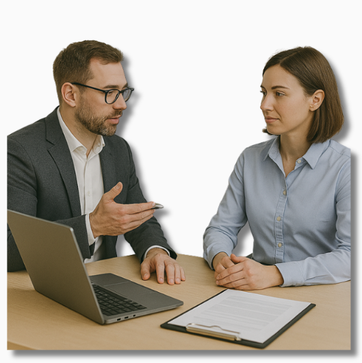 Beispielbild - Ergonomie Beratung auf Augenhöhe